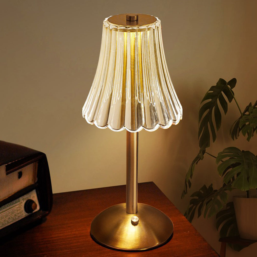 Stellar | Golden Crystal Table Lamp